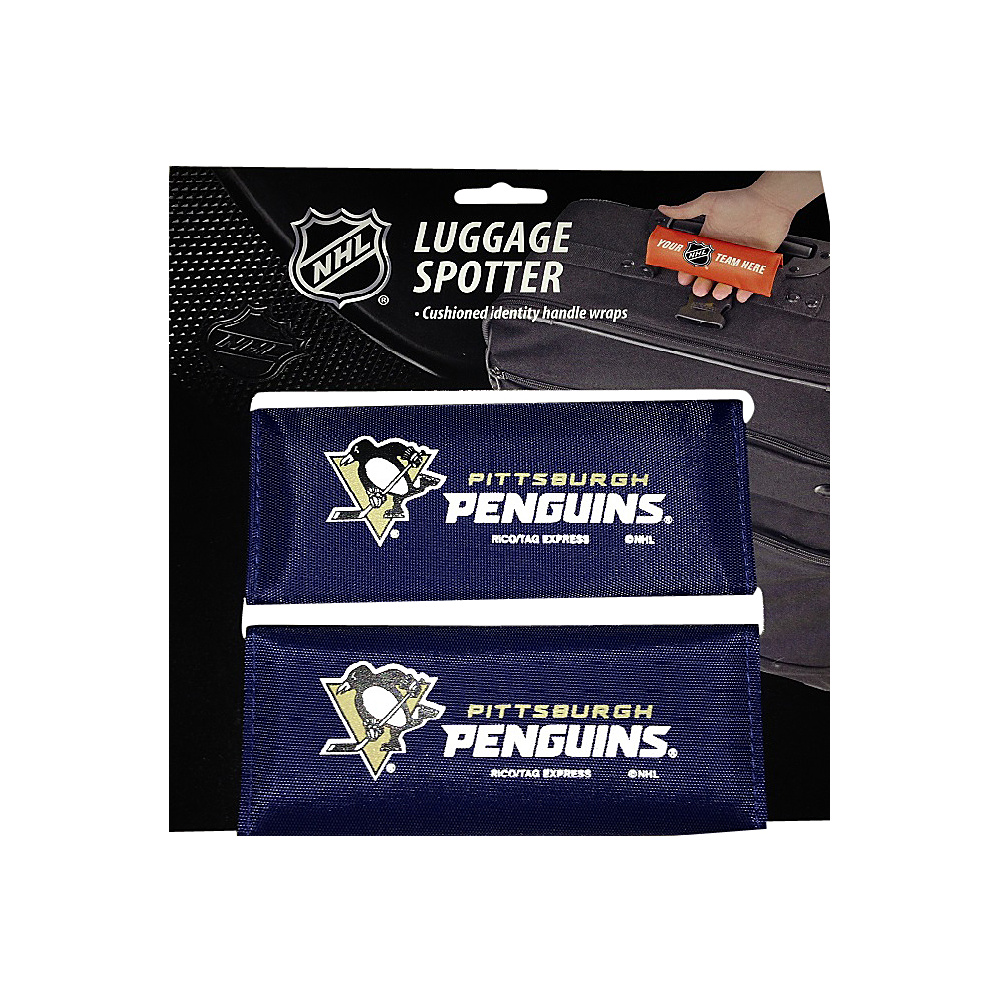 Luggage Spotters NHL Pittsburgh Penguins Luggage Spotter Blue Luggage Spotters Luggage Accessories
