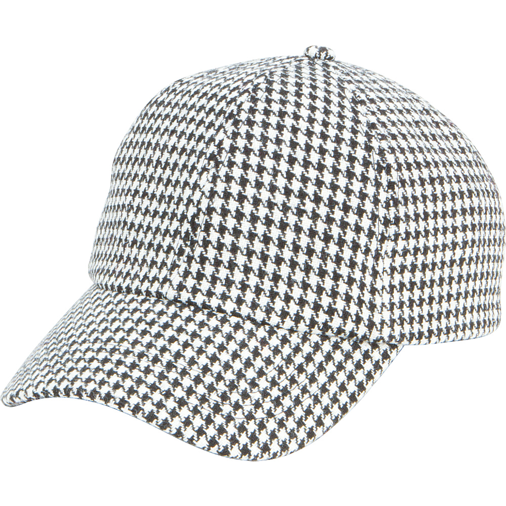 San Diego Hat Wool Blend Cap Hat Printed Houndstooth San Diego Hat Hats Gloves Scarves
