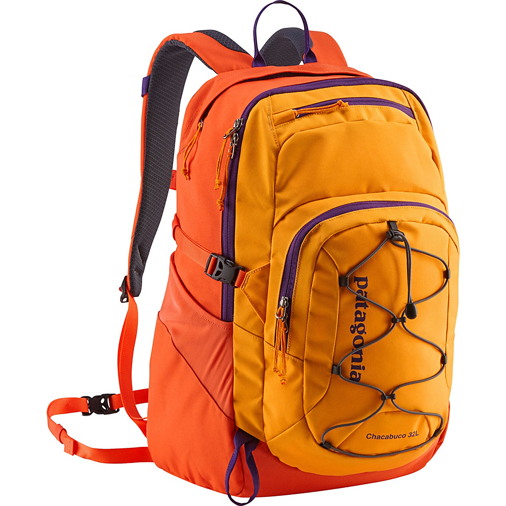 Patagonia Chacubuco Pack 32L Sporty Orange Campfire Orange Patagonia Business Laptop Backpacks