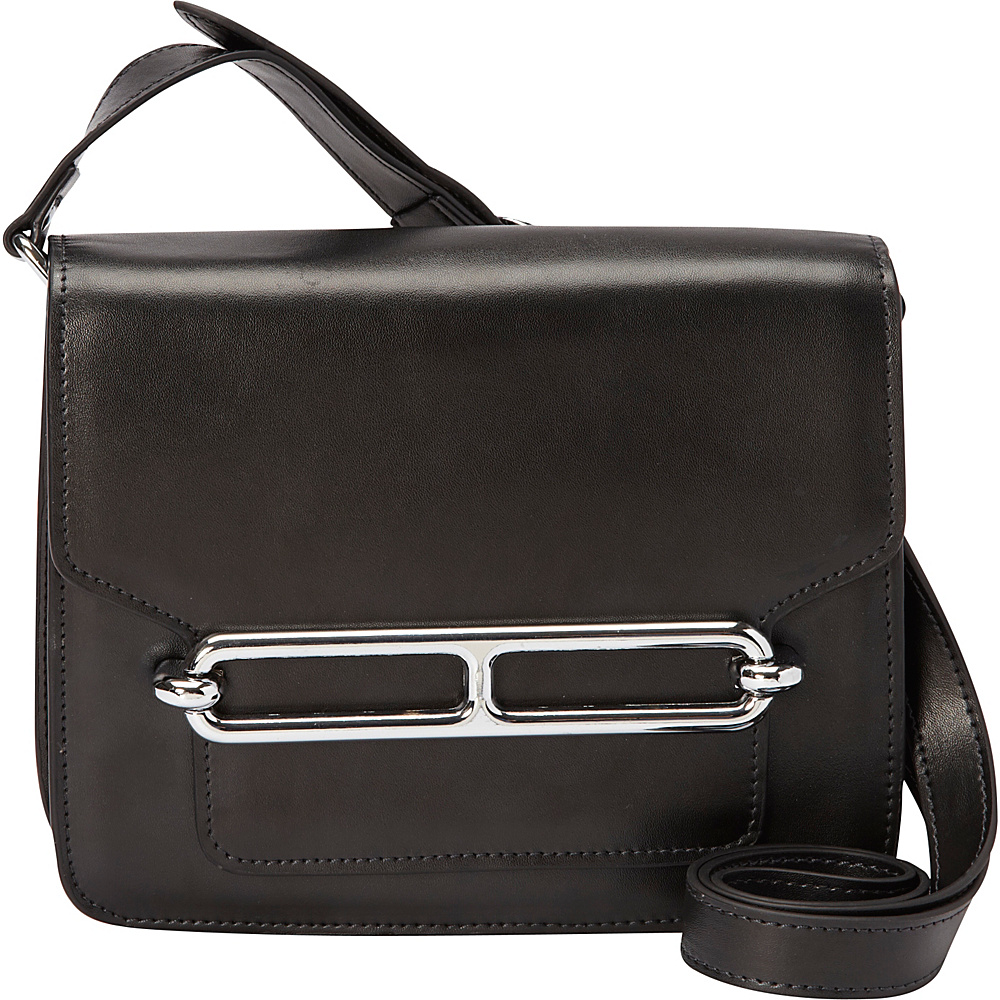 Donna Bella Designs Harper Crossbody Black Donna Bella Designs Leather Handbags