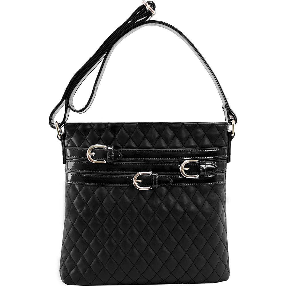 Parinda Clarice Crossbody Black Parinda Manmade Handbags