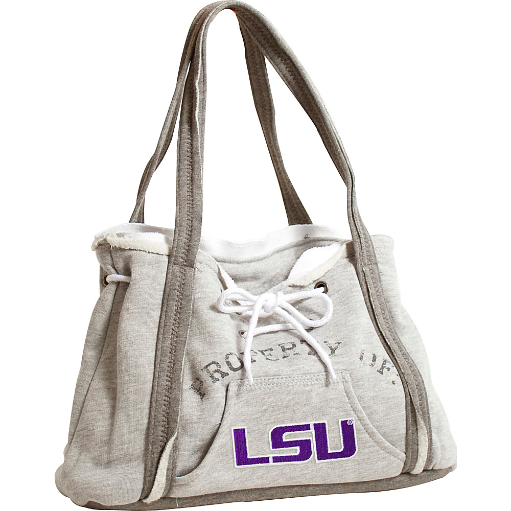 Littlearth Hoodie Purse SEC Teams Louisiana State University Littlearth Fabric Handbags