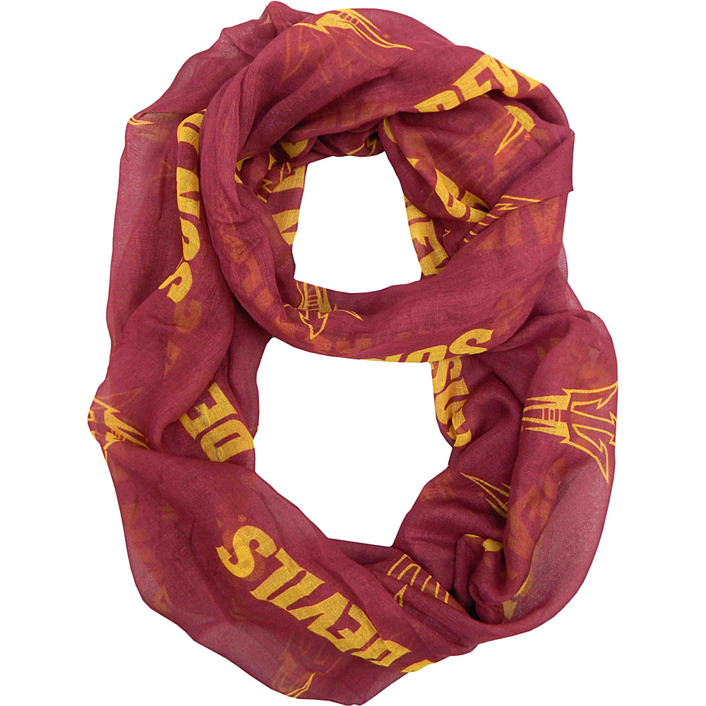 Littlearth Sheer Infinity Scarf Pac 12 Teams Arizona State University Littlearth Hats Gloves Scarves