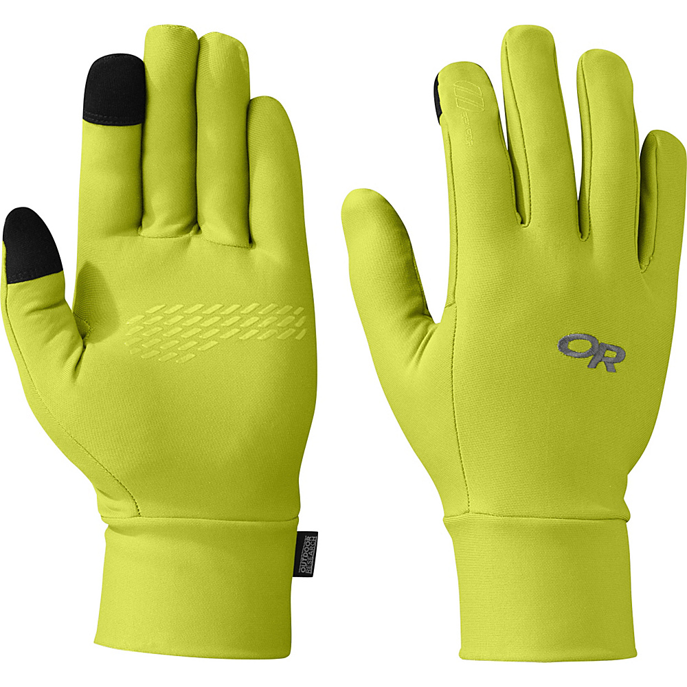 Outdoor Research PL Base Sensor Gloves Men s Lemongrass XL Outdoor Research Gloves