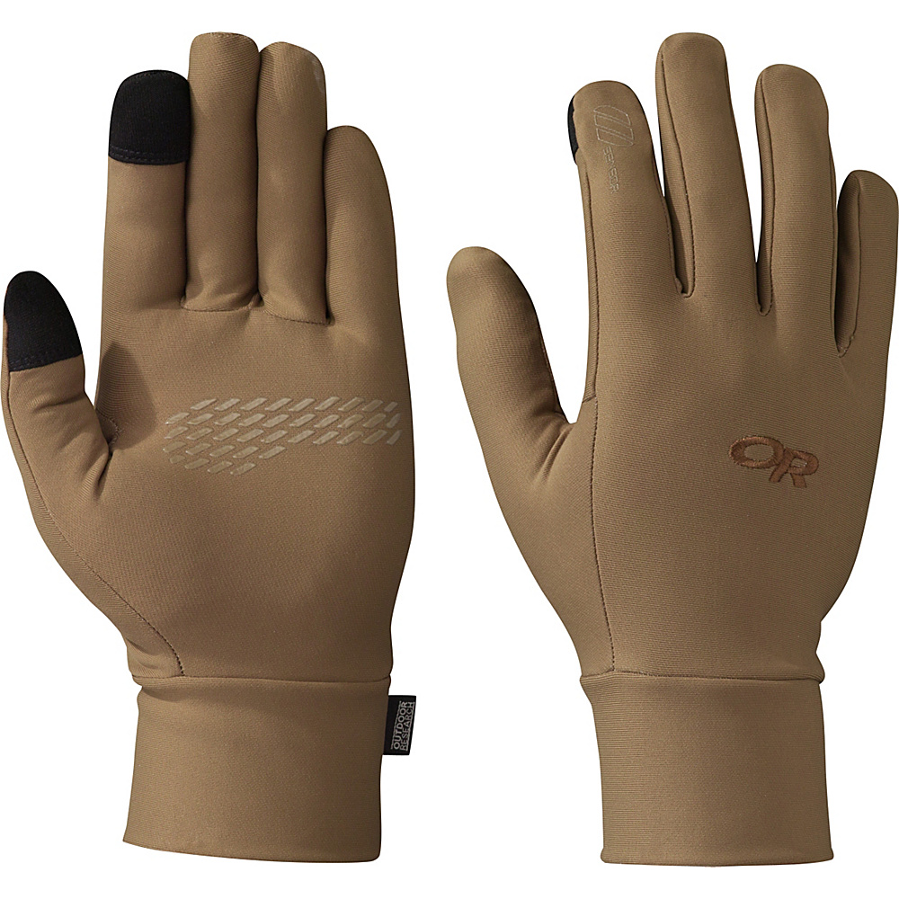 Outdoor Research PL Base Sensor Gloves Men s Coyote LG Outdoor Research Hats Gloves Scarves