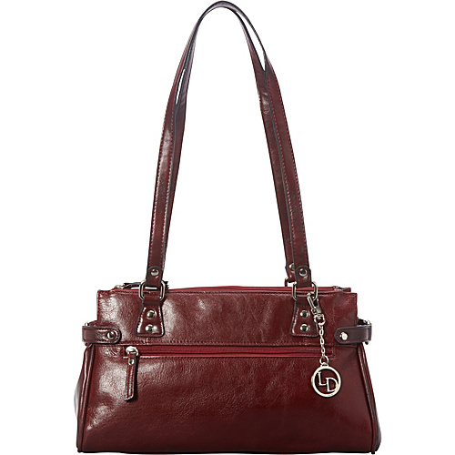 La Diva E/W Satchel Bordeaux - La Diva Leather Handbags