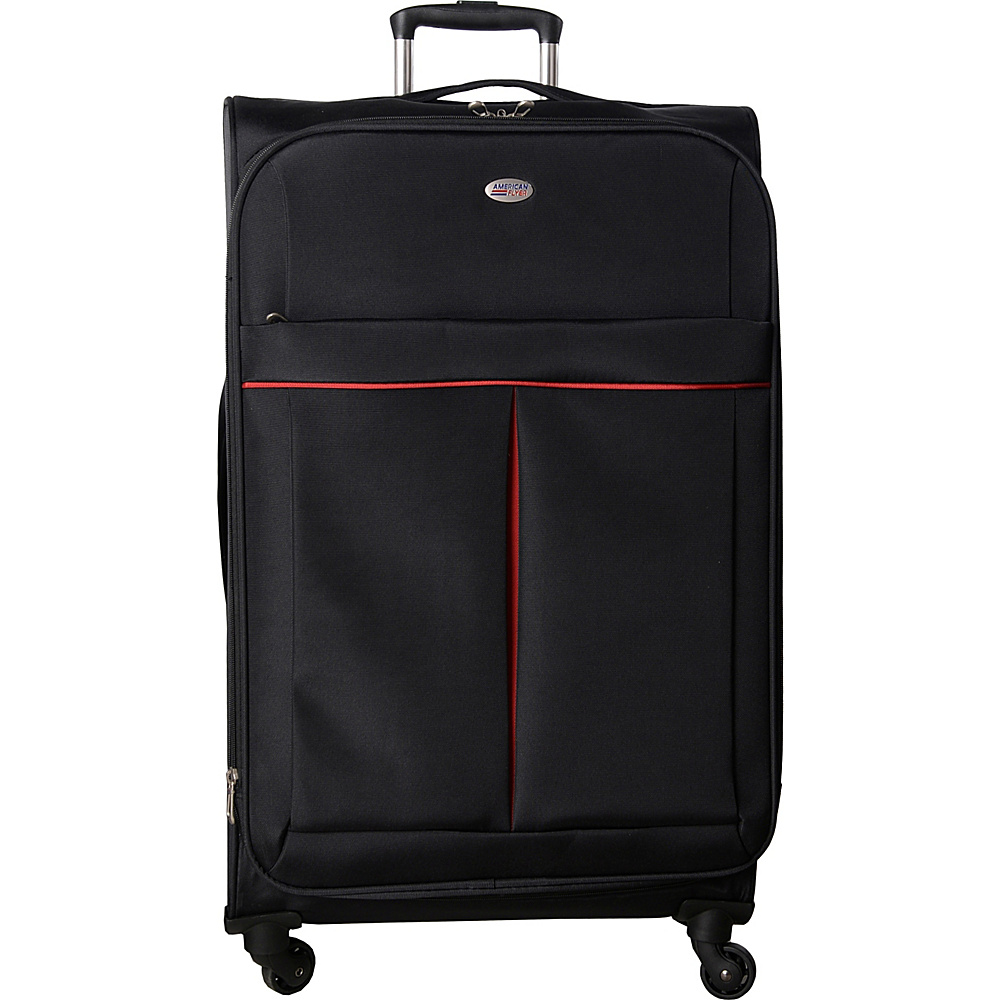 American Flyer Simply Lite! Collection 28 Spinner Black American Flyer Softside Checked