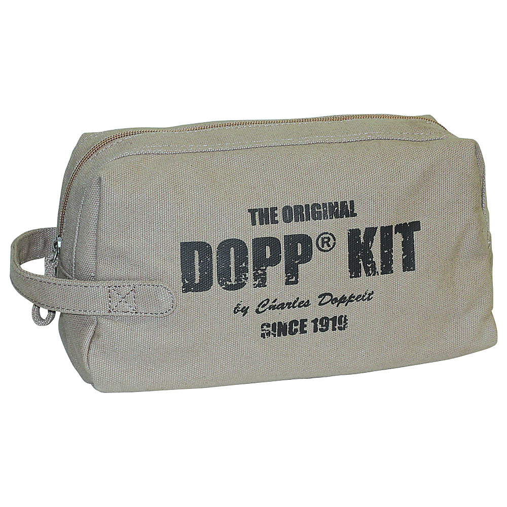 Dopp Legacy One Zip Travel Kit Beige Dopp Toiletry Kits