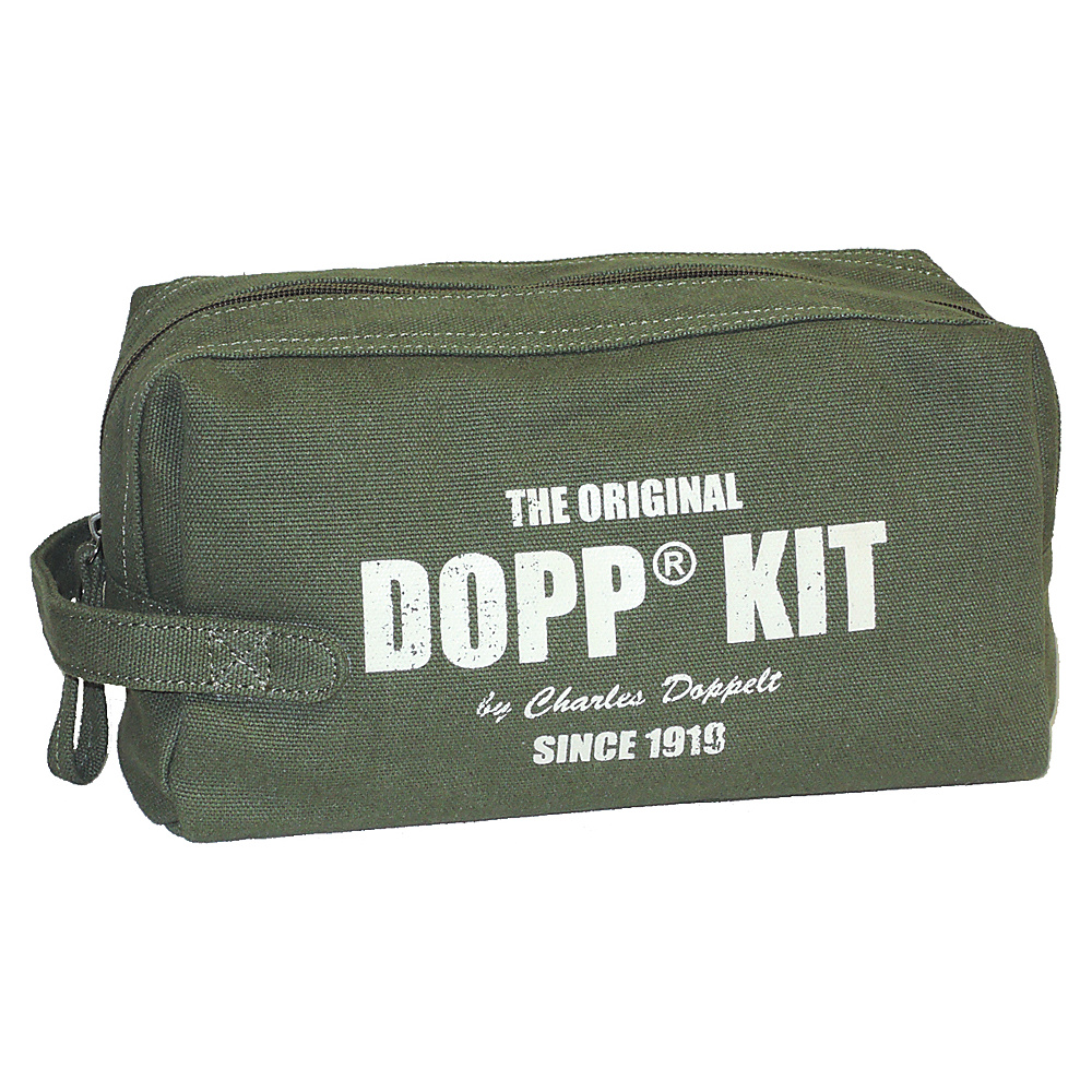Dopp Legacy One Zip Travel Kit Olive Dopp Toiletry Kits