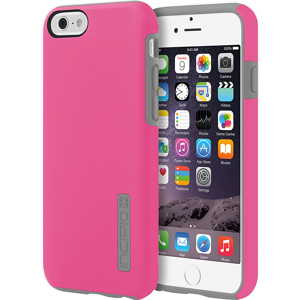 Incipio DualPro iPhone 6 6s Case Pink Charcoal Incipio Electronic Cases