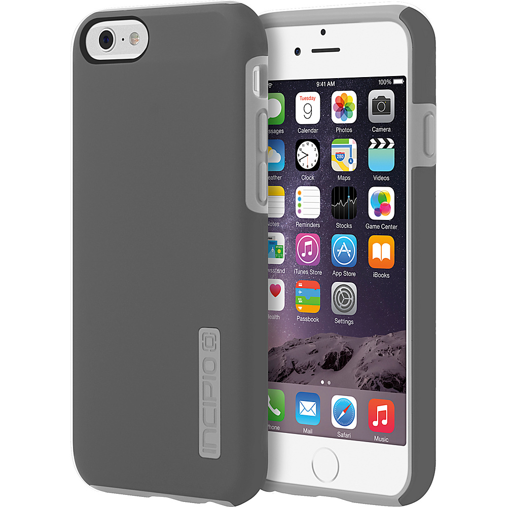 Incipio DualPro iPhone 6 6s Case Dark Gray Light Gray Incipio Electronic Cases