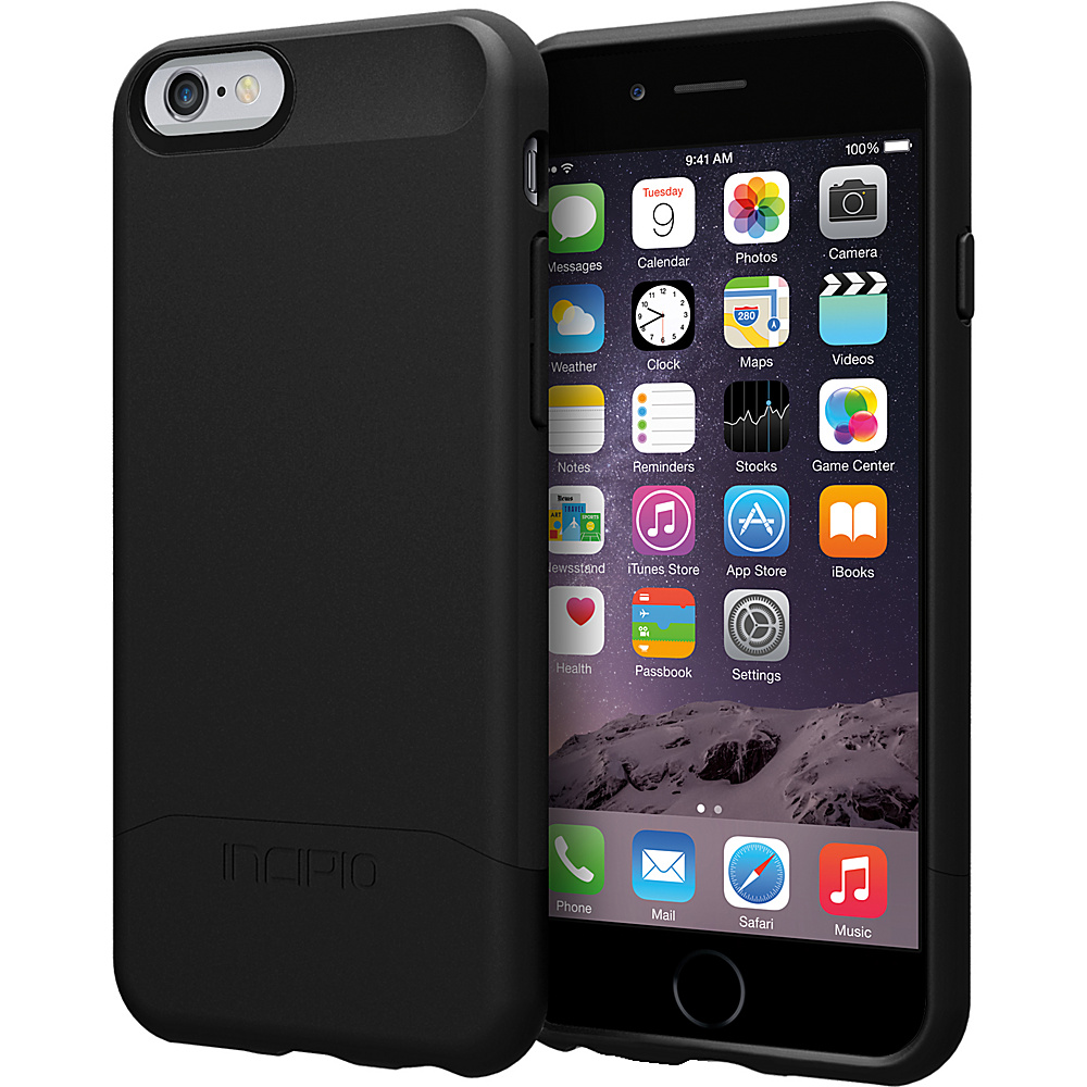 Incipio Edge iPhone 6 6s Case Black Black Incipio Personal Electronic Cases