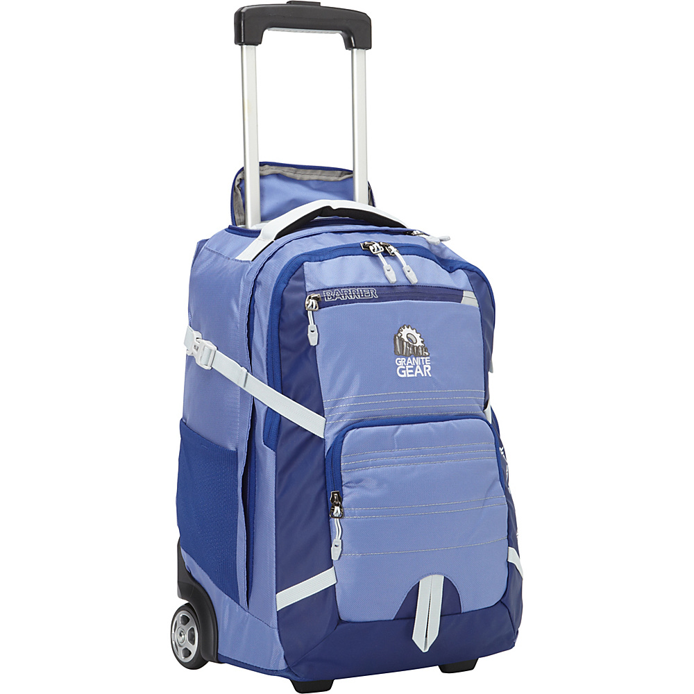 Granite Gear Haulsted Wheeled Backpack Purblue Biscayne Blue Chromium Granite Gear Wheeled Backpacks
