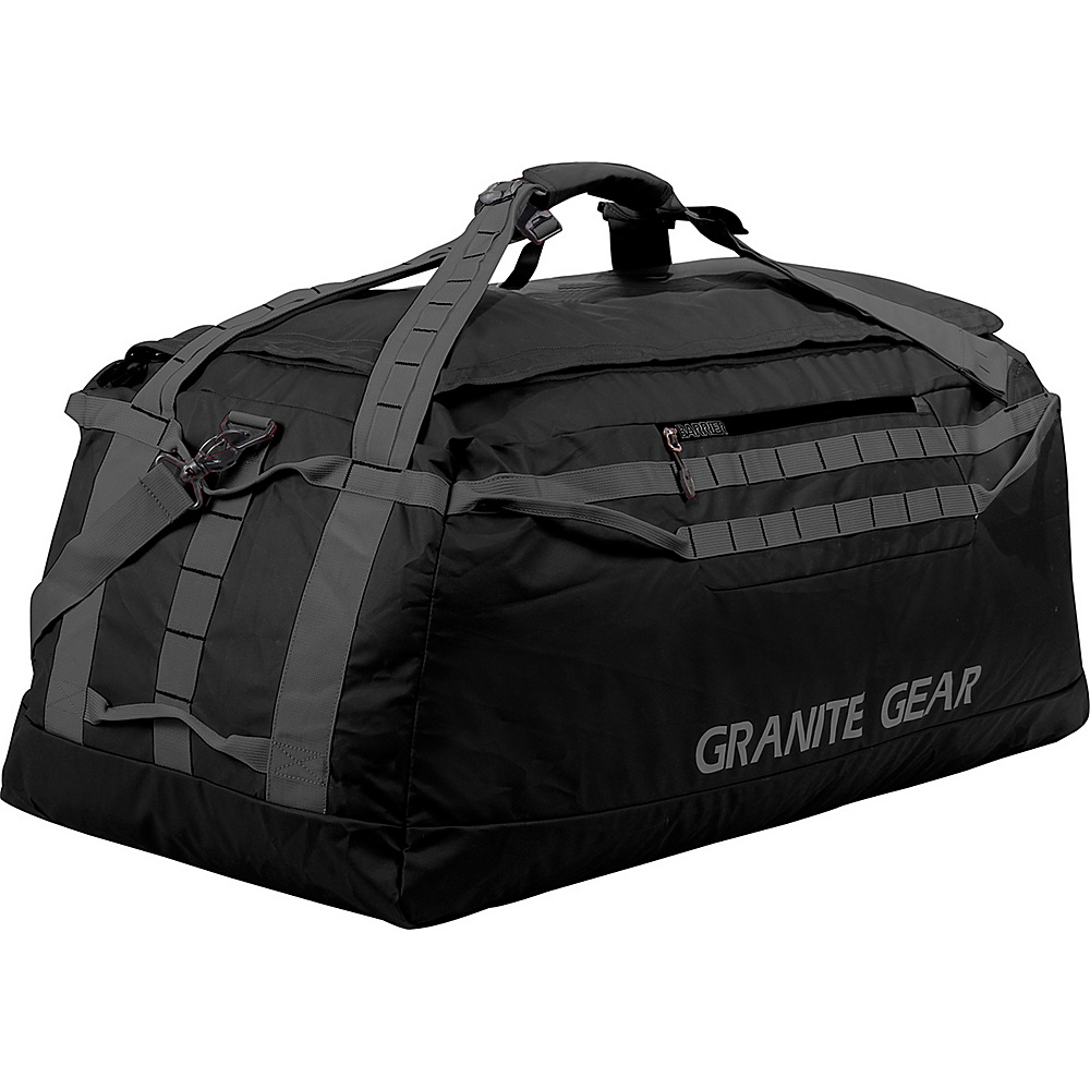 Granite Gear 36 Packable Duffel Black Flint Granite Gear Outdoor Duffels