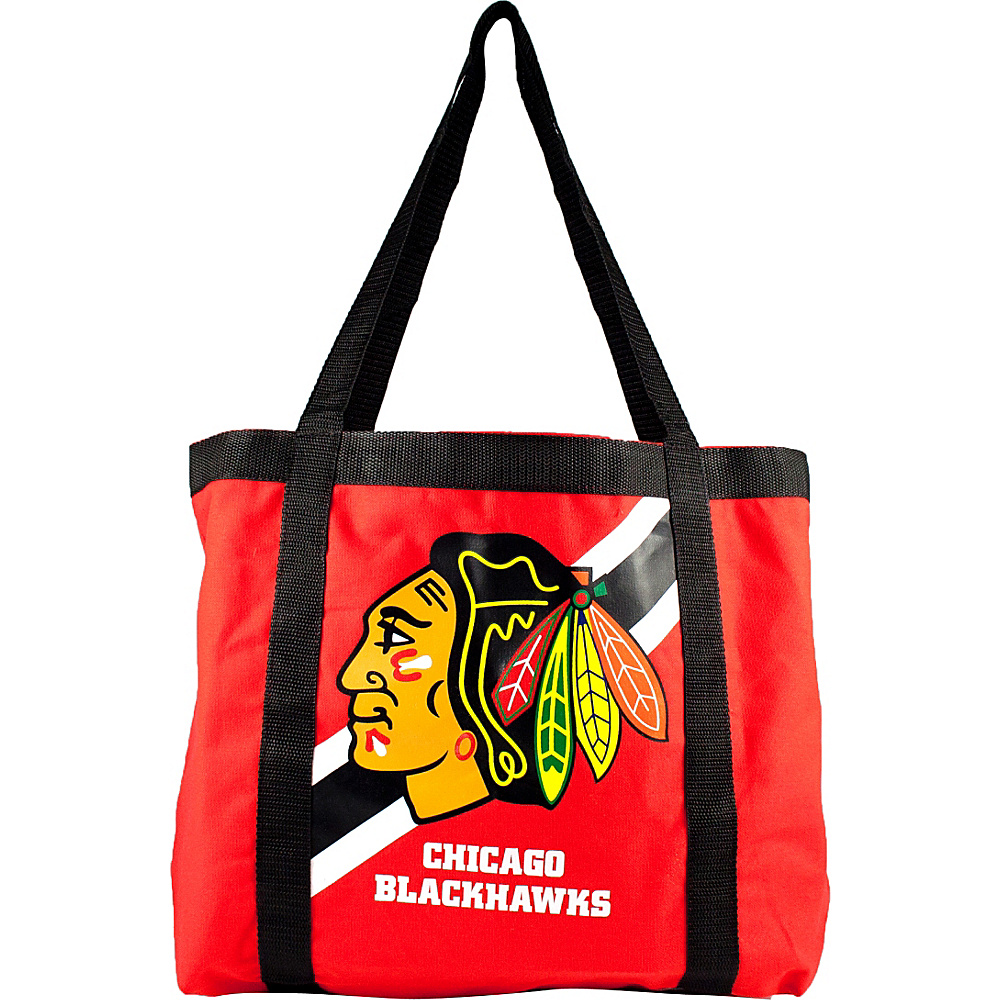 Littlearth Team Tailgate Tote NHL Teams Chicago Blackhawks Littlearth Fabric Handbags