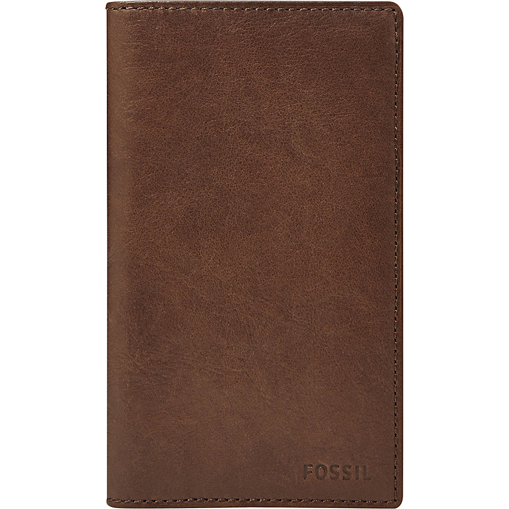 Fossil Ingram Executive Wallet Brown Fossil Mens Wallets