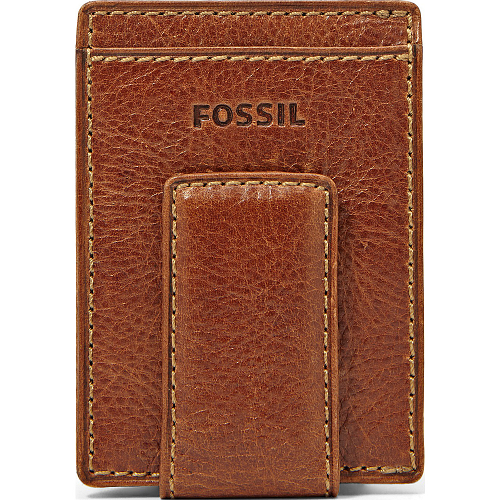 Fossil Bradley Magnetic Multicard Front Pocket Wallet Tan 231 Fossil Mens Wallets