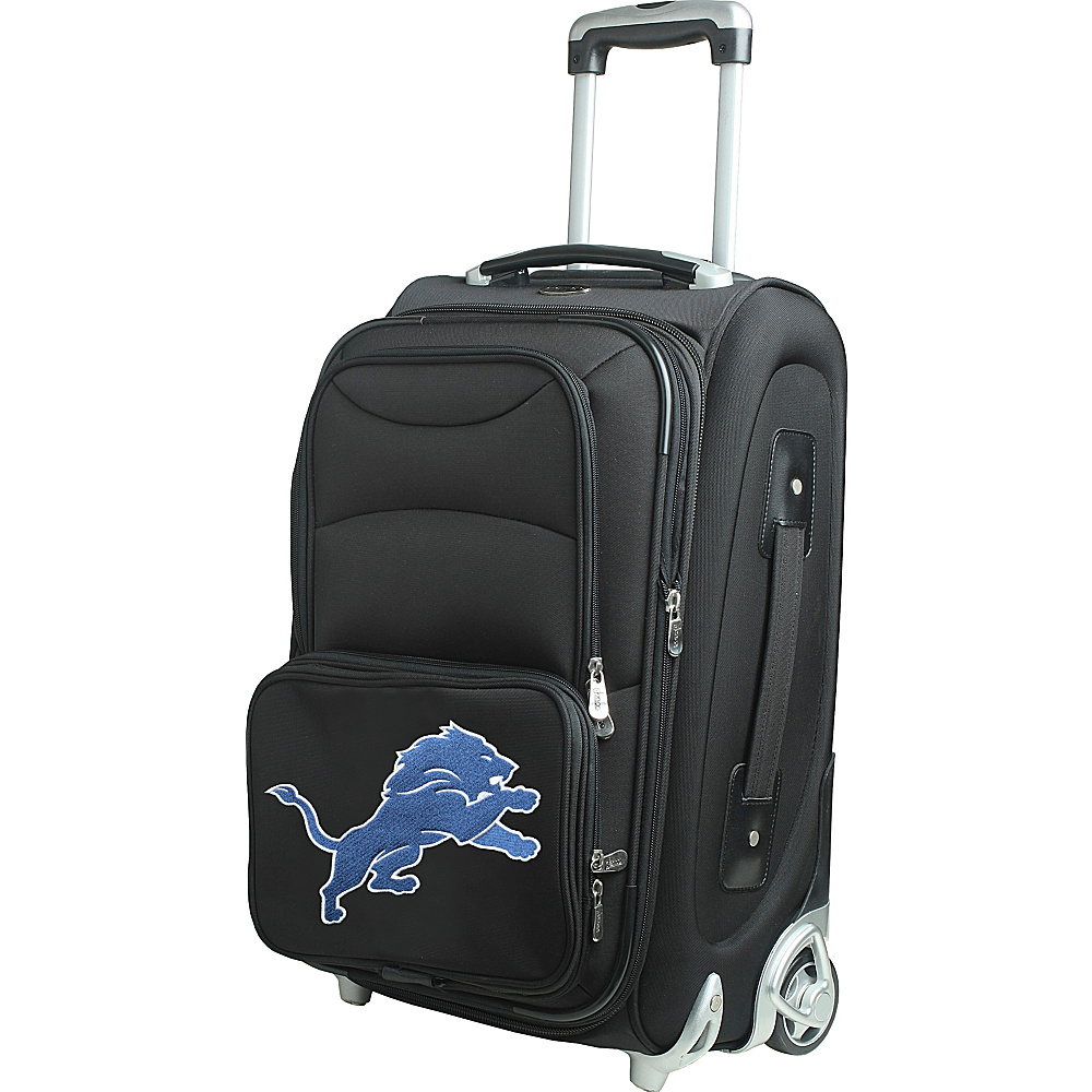 Denco Sports Luggage NFL 21 Wheeled Upright Detroit Lions Denco Sports Luggage Softside Carry On