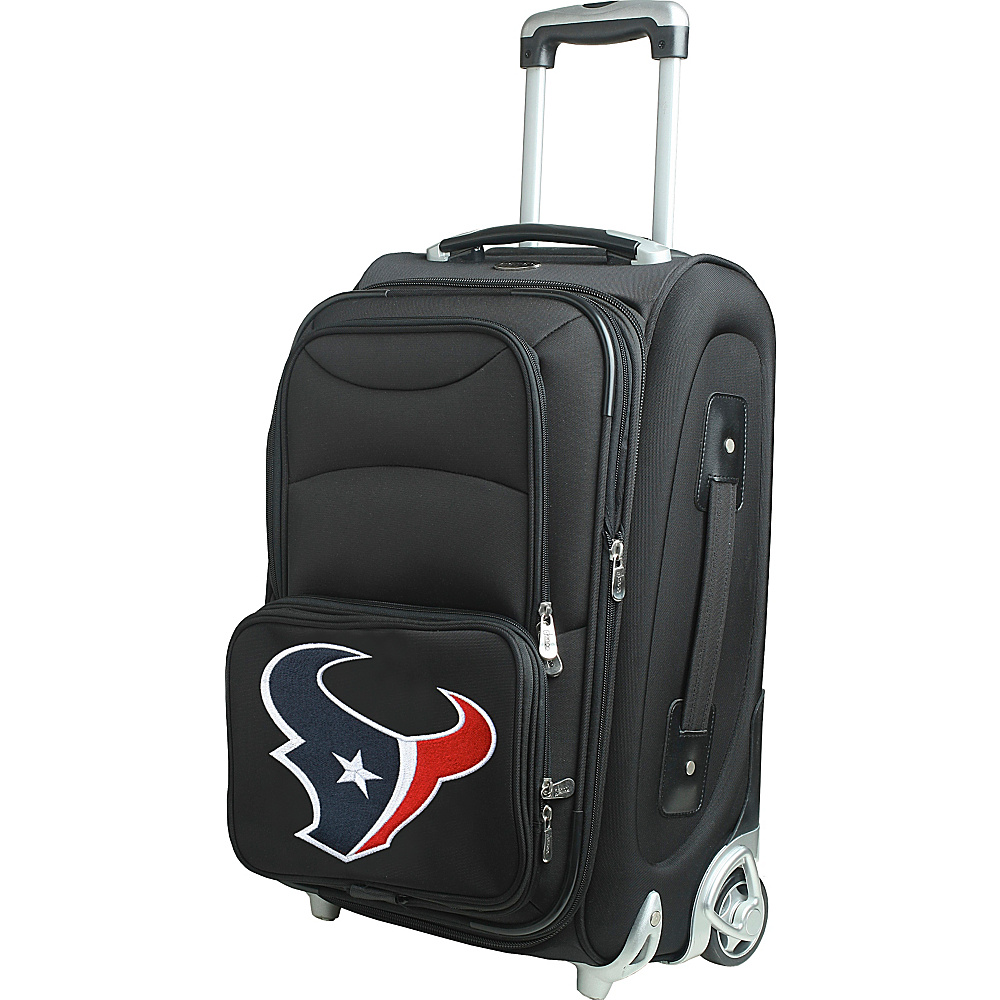 Denco Sports Luggage NFL 21 Wheeled Upright Houston Texans Denco Sports Luggage Softside Carry On