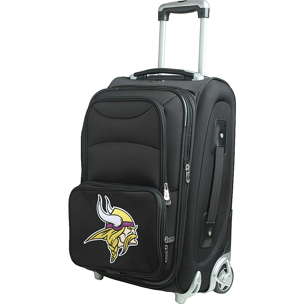 Denco Sports Luggage NFL 21 Wheeled Upright Minnesota Vikings Denco Sports Luggage Softside Carry On