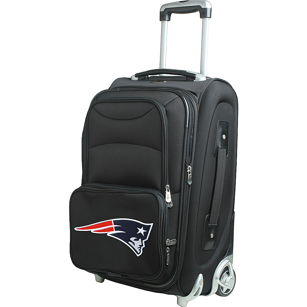 Denco Sports Luggage NFL 21 Wheeled Upright New England Patriots Denco Sports Luggage Softside Carry On