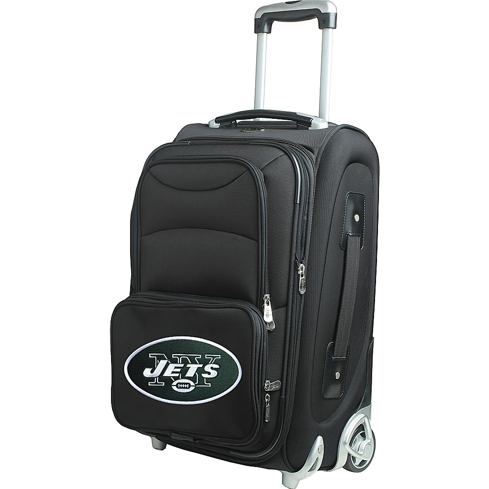 Denco Sports Luggage NFL 21 Wheeled Upright New York Jets Denco Sports Luggage Softside Carry On