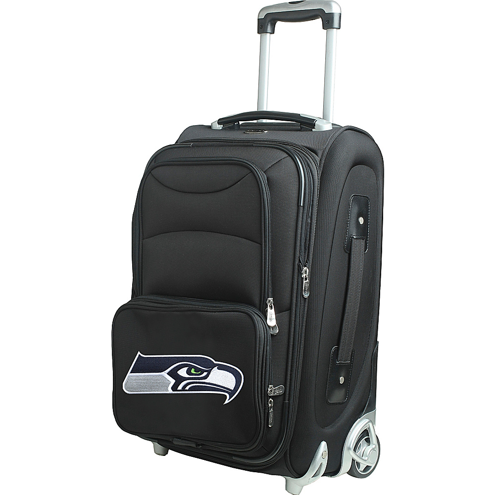 Denco Sports Luggage NFL 21 Wheeled Upright Seattle Seahawks Denco Sports Luggage Softside Carry On
