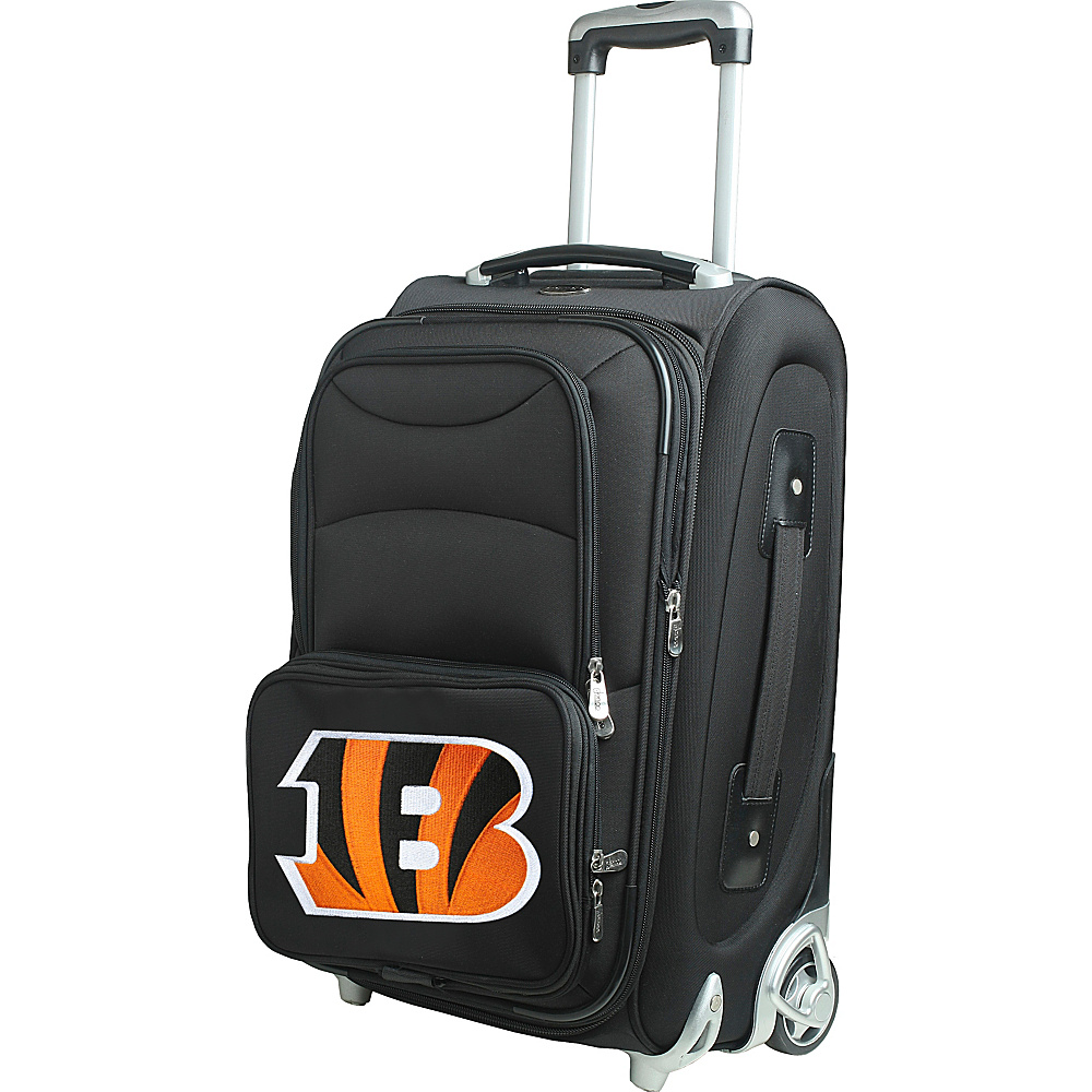 Denco Sports Luggage NFL 21 Wheeled Upright Cincinnati Bengals Denco Sports Luggage Softside Carry On