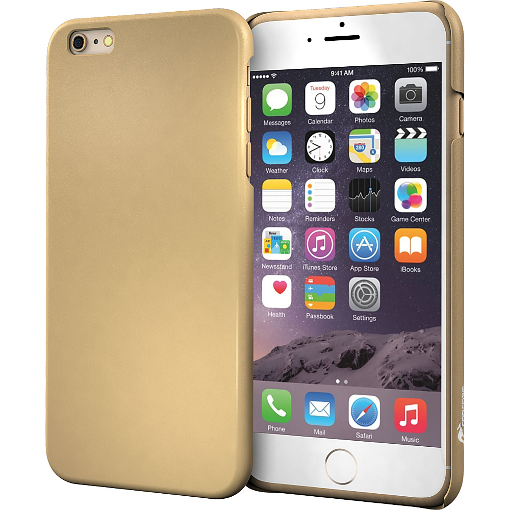 rooCASE Thin Slim Fit SKINNY SLIMM Case Cover for Apple iPhone 6 6s Gold rooCASE Electronic Cases
