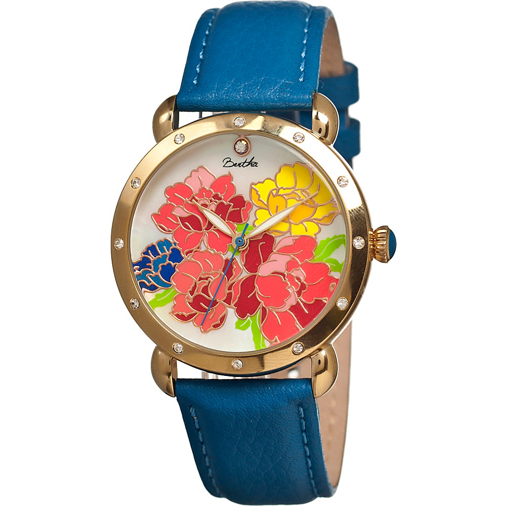Bertha Watches Angela Watch Blue Multicolor Bertha Watches Watches