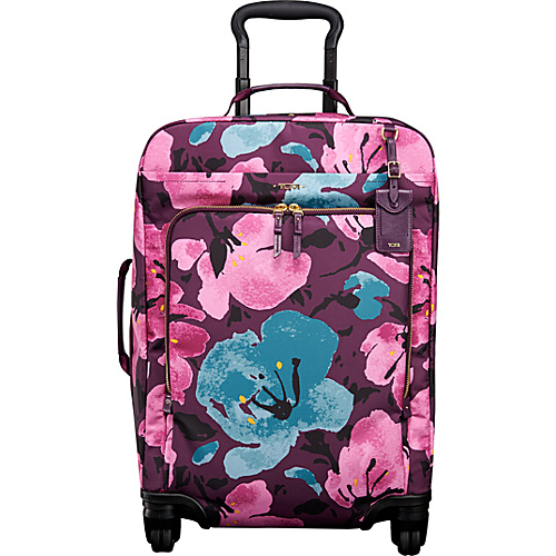 Tumi Voyageur Super Leger International Carry On Peony Floral Tumi Small Rolling Luggage