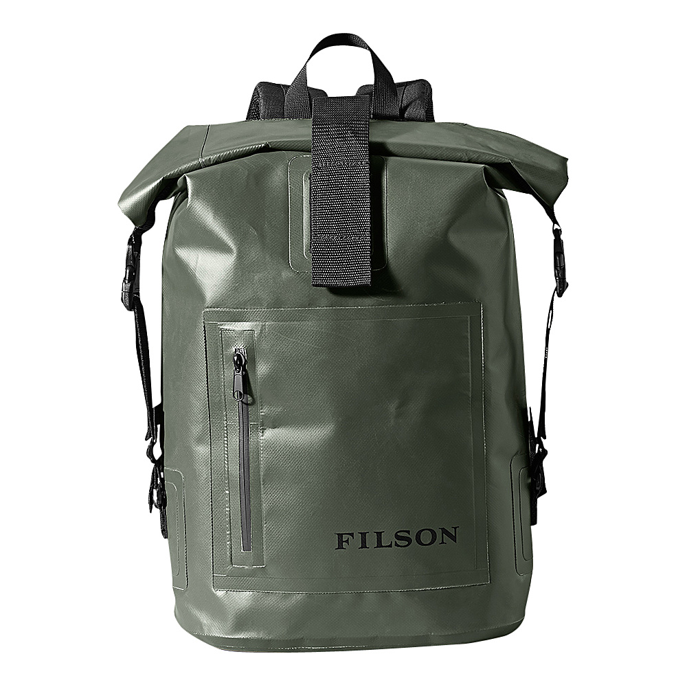 Filson Dry Backpack Green Filson Travel Backpacks