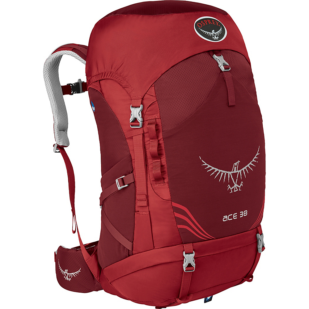 Osprey Ace 38 Kid s Paprika Red Osprey Backpacking Packs