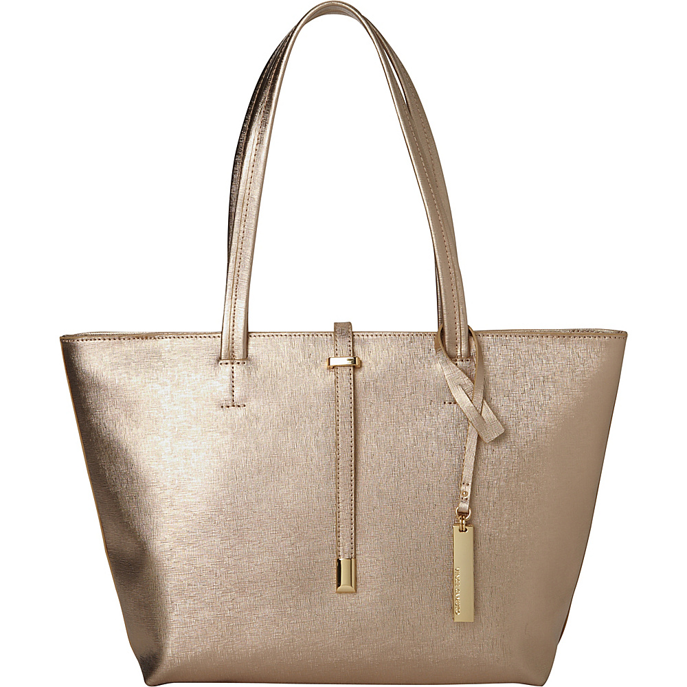 Vince Camuto Leila Small Tote Pale Gold Vince Camuto Designer Handbags