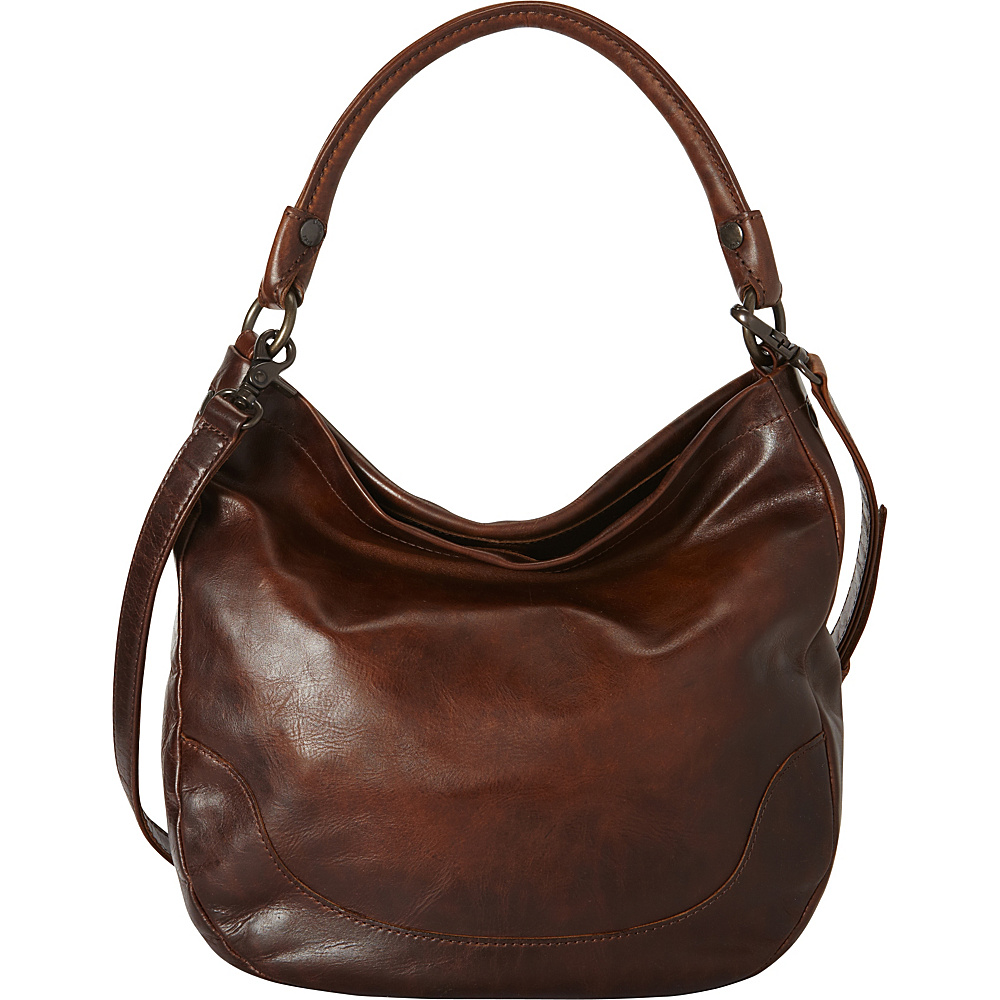Frye Melissa Hobo Dark Brown Frye Designer Handbags