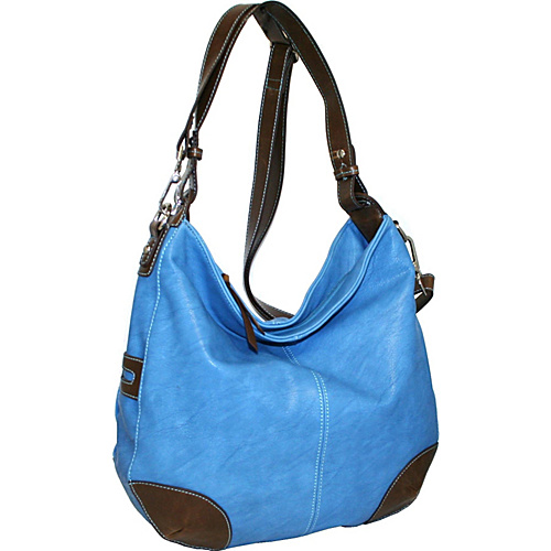Punto Uno Hannah's Big Hobo Denim - Punto Uno Manmade Handbags