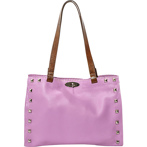 Carla Mancini Lindsay Shoulder Bag Lilac - Carla Mancini Designer Handbags
