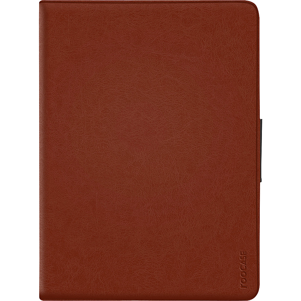 rooCASE Orb 360 Folio System Cover with Shell Case for Apple iPad Air 2 1 Brown rooCASE Electronic Cases