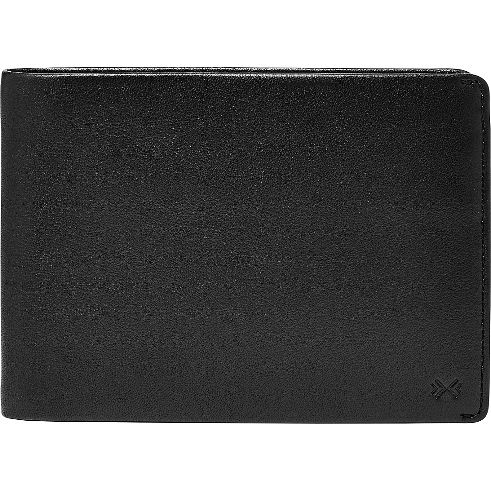 Skagen Joakim Leather Passport Wallet Black Skagen Men s Wallets