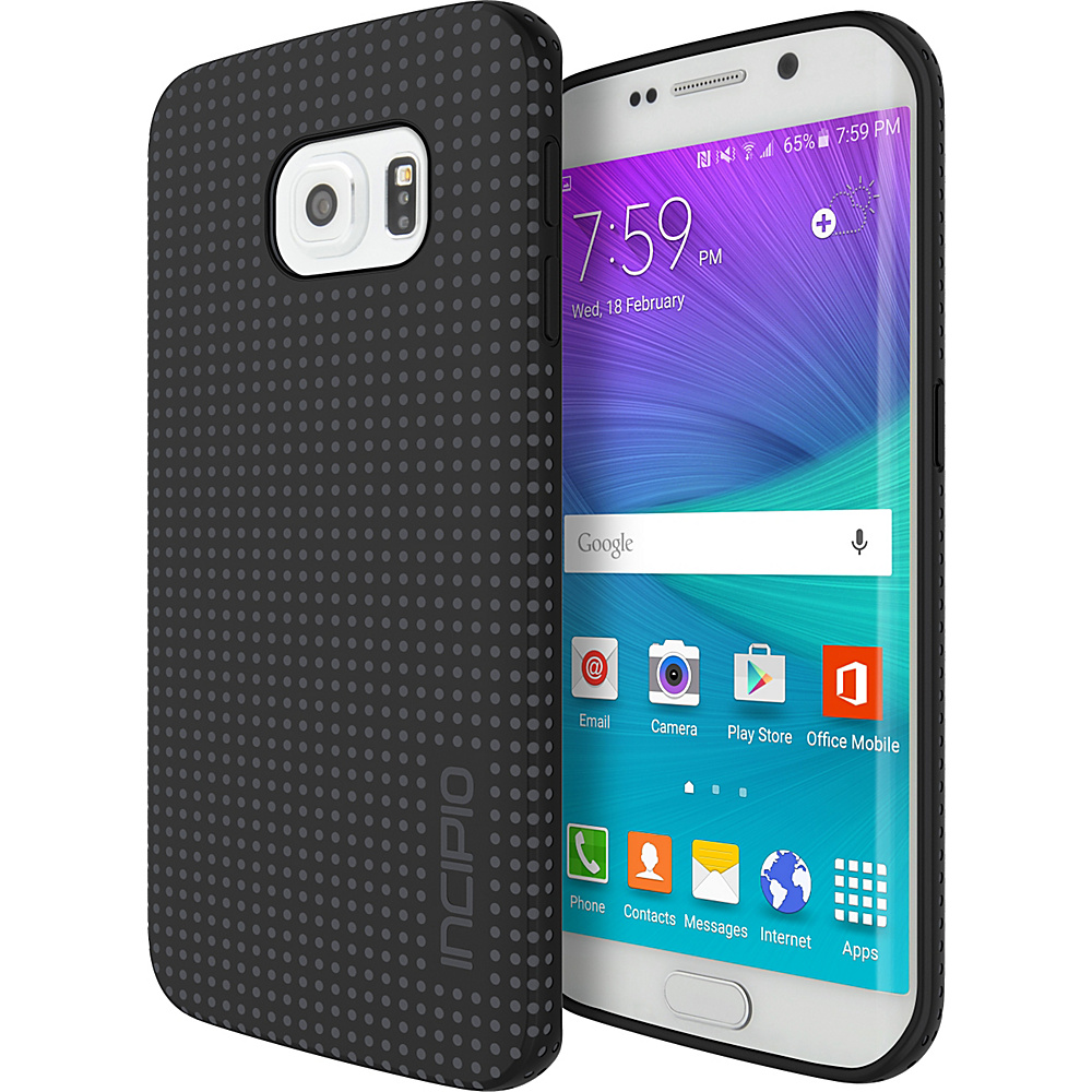 Incipio Highwire for Samsung Galaxy S6 Edge Black Charcoal Incipio Electronic Cases