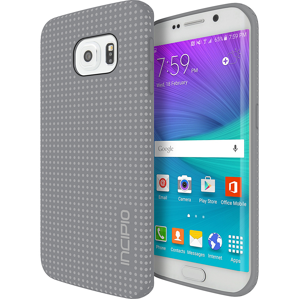 Incipio Highwire for Samsung Galaxy S6 Edge Light Gray Gray Incipio Electronic Cases
