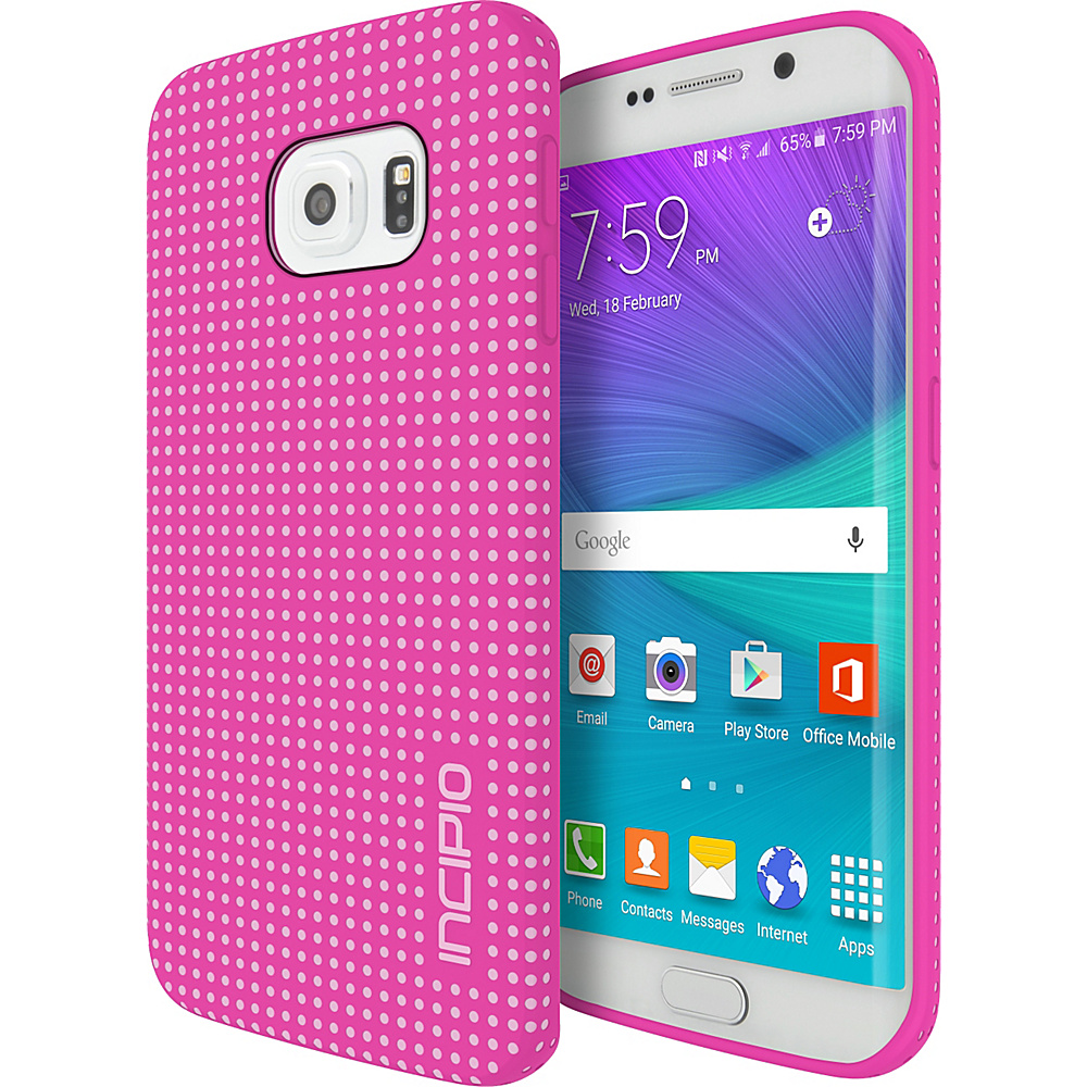 Incipio Highwire for Samsung Galaxy S6 Edge Pink Light Pink Incipio Electronic Cases