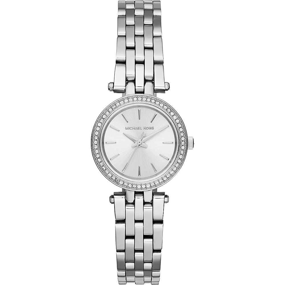 Michael Kors Watches Petite Darcy Three Hand Stainless Steel Watch Silver Michael Kors Watches Watches