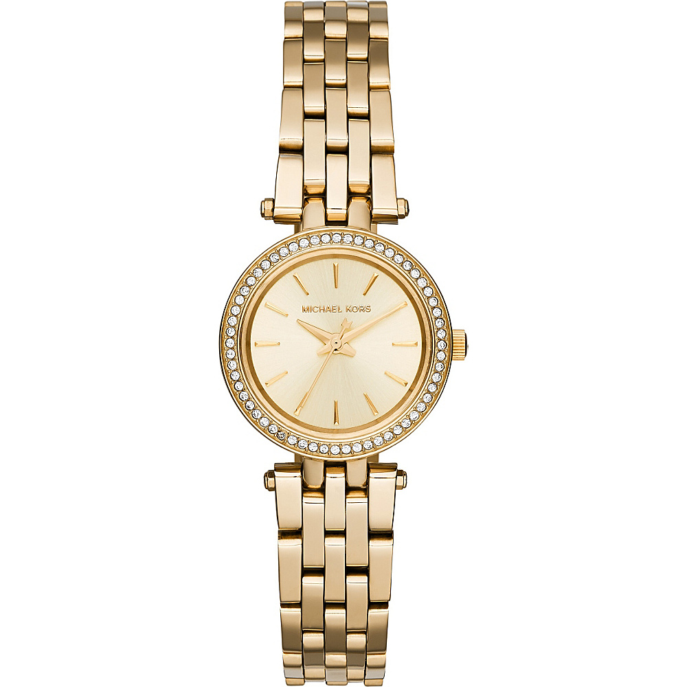 Michael Kors Watches Petite Darcy Three Hand Stainless Steel Watch Gold Michael Kors Watches Watches