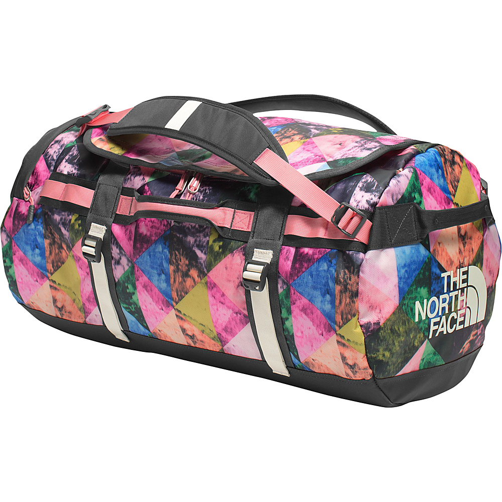 The North Face Base Camp Duffel Medium Double Take Print Terrazzo Pink The North Face Outdoor Duffels