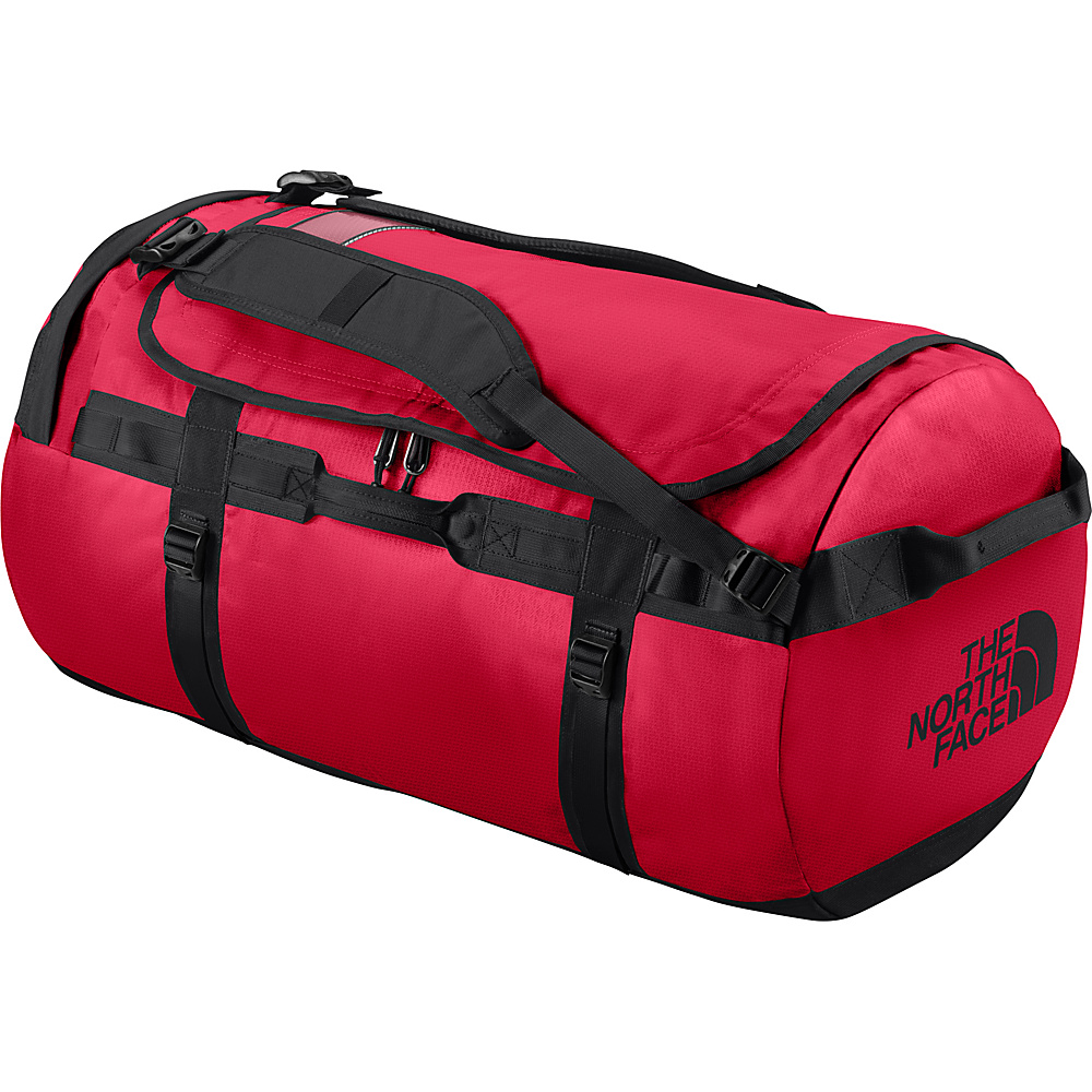 The North Face Base Camp Duffel Medium TNF Red TNF Black [all over emboss] The North Face All Purpose Duffels