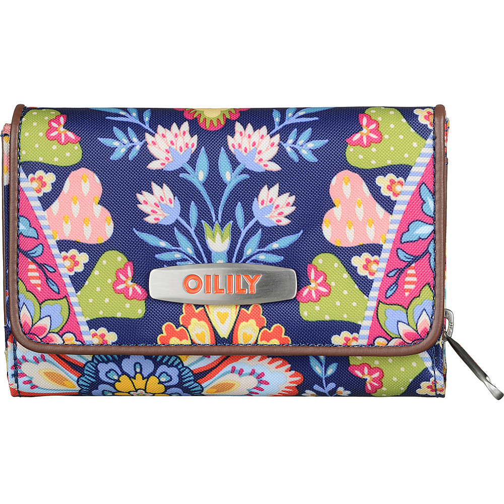 Oilily Travel Small Wallet Navy Oilily Ladies Small Wallets