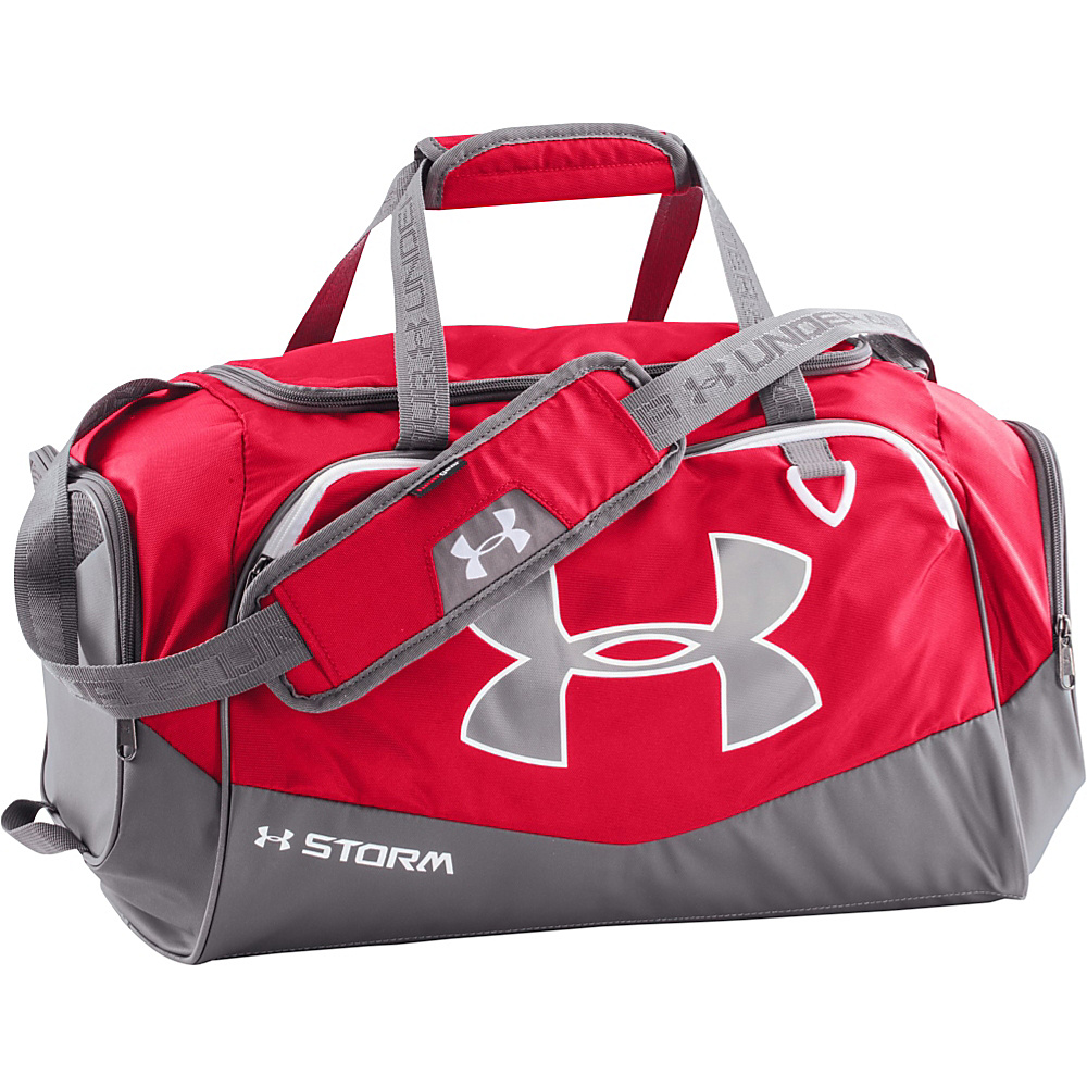 Under Armour Undeniable SM Duffel II Red Graphite White Under Armour All Purpose Duffels