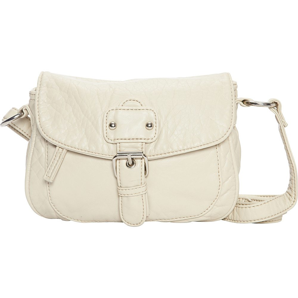 Ampere Creations The Kate Crossbody Taupe Ampere Creations Manmade Handbags