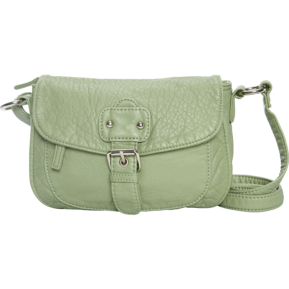 Ampere Creations The Kate Crossbody Seafoam Green Ampere Creations Manmade Handbags